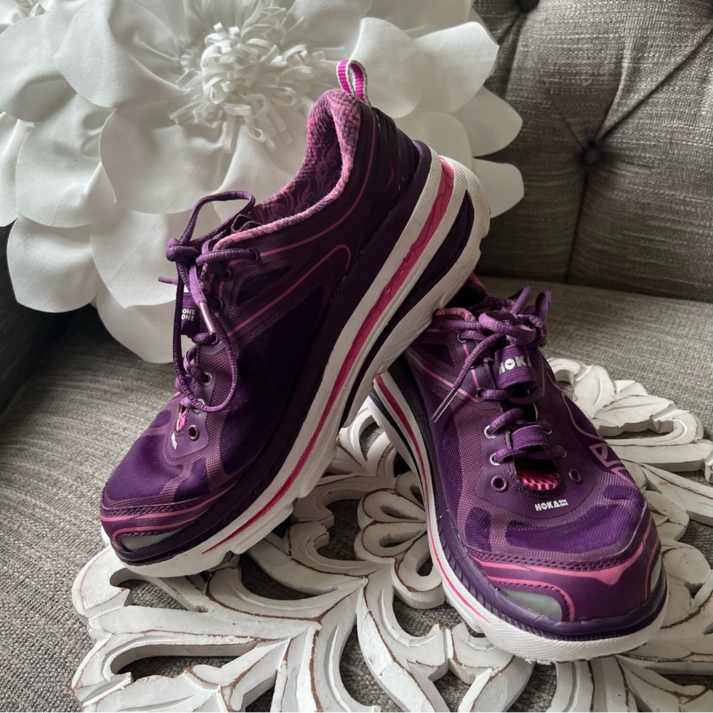HoKa Purple Shoes Women’s 8